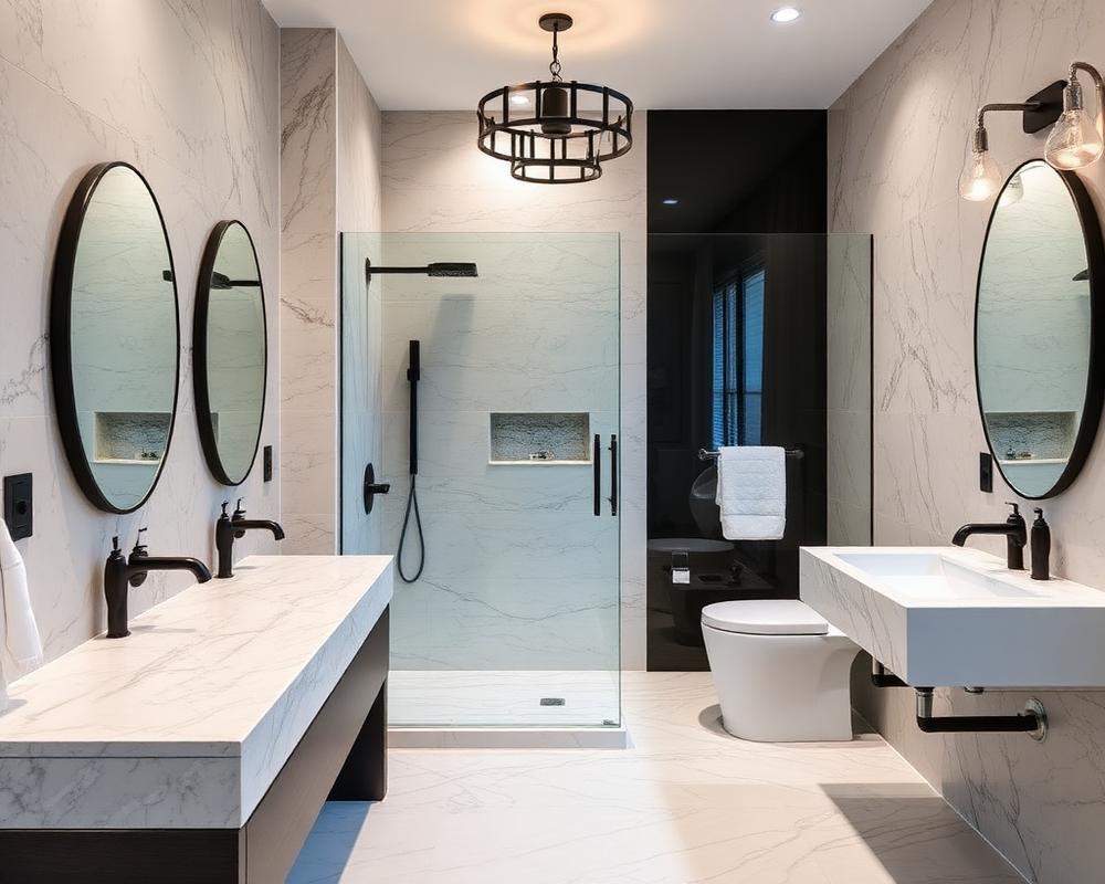 Customer washroom refit — after